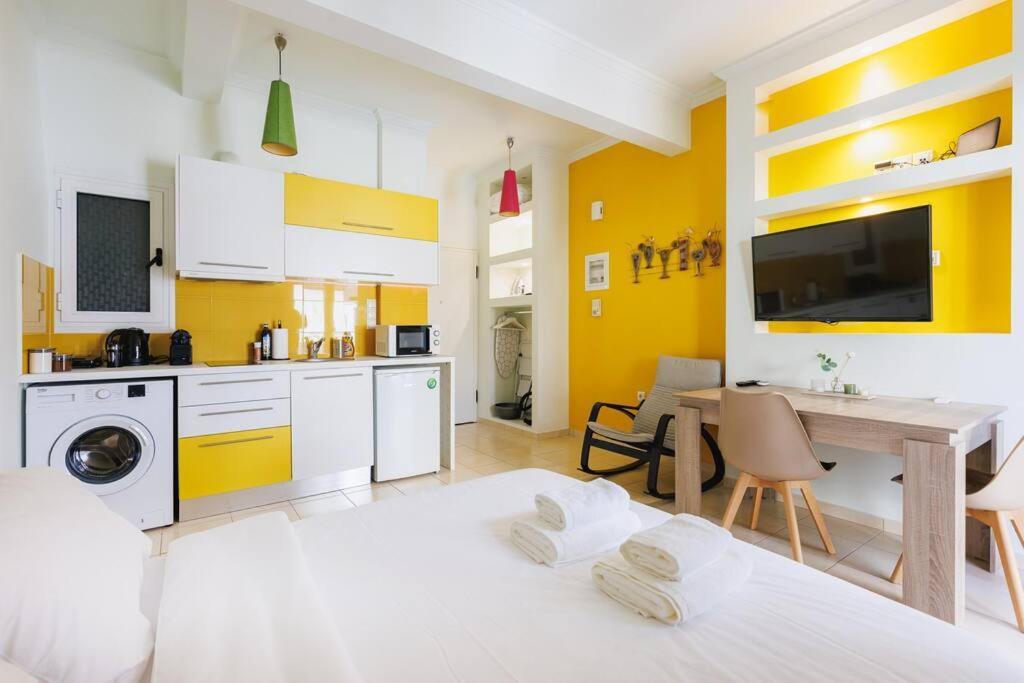 Relaxing Studio In Athens City Center Εξωτερικό φωτογραφία