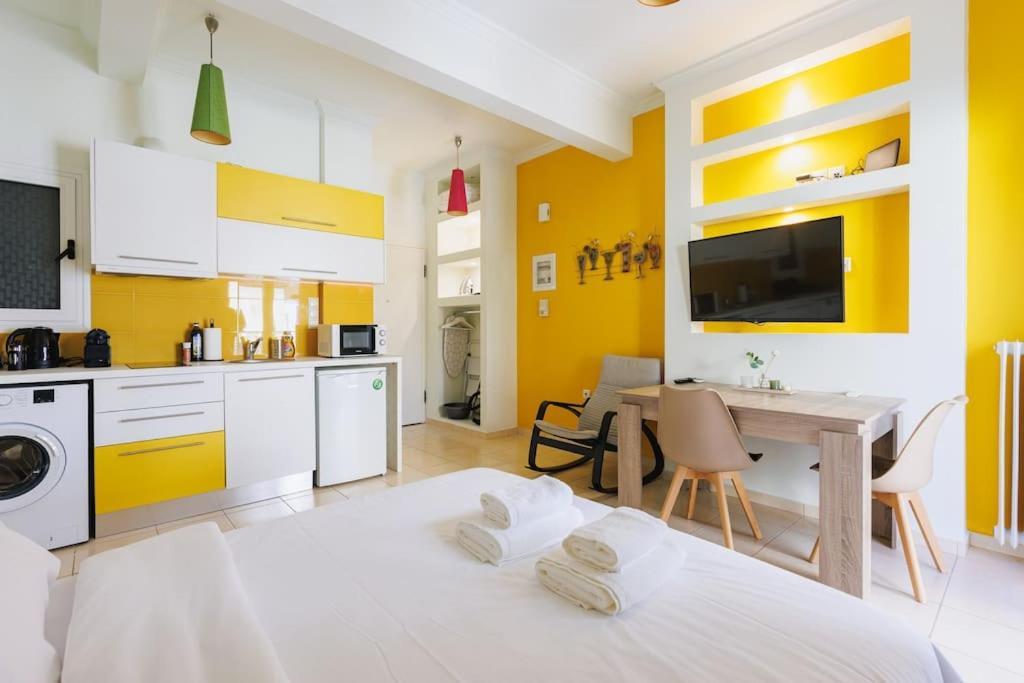 Relaxing Studio In Athens City Center Εξωτερικό φωτογραφία