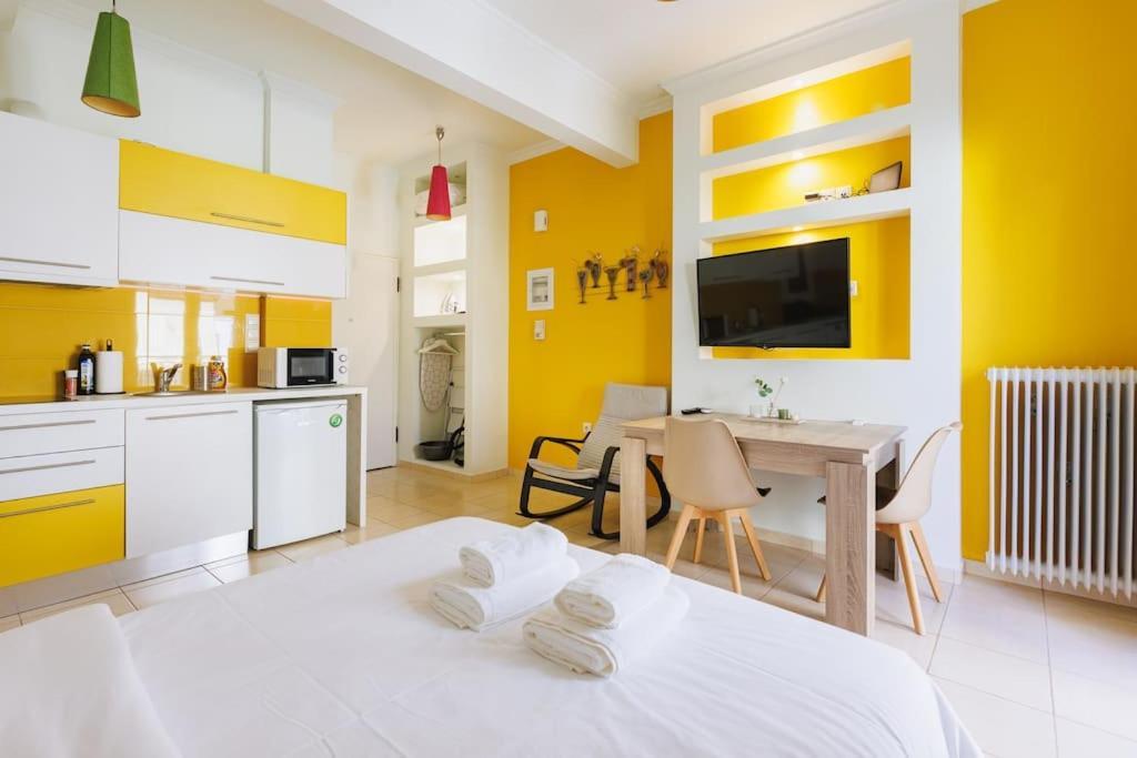 Relaxing Studio In Athens City Center Εξωτερικό φωτογραφία