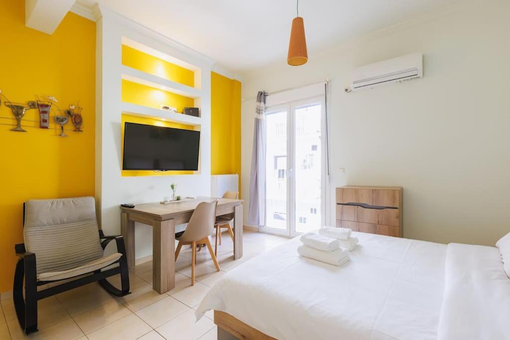 Relaxing Studio In Athens City Center Εξωτερικό φωτογραφία